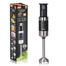 Electric Hand Blender, 28000 Rpm, 400W, 4 Stainless Steel Blades, One Button, Easy To Clean - US A Type Plug(110-127V) - View 8
