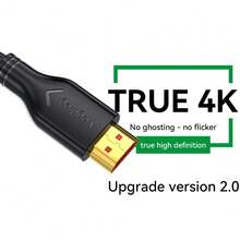 كابل VegGieg 4K HDTV 2.0، كابل عالي السرعة 4K@30Hz للتلفزيون والشاشة والكمبيوتر المحمول - مشاهدة 5