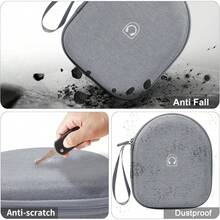 Casmilee Wireless Earphone Case And Carrying Case Compatible With Over-Ear Models, Gray (Box) XMCB - 灰色的 - 查看 5