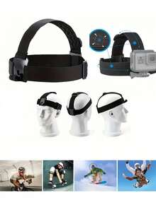 1 Set Outdoor Shoulder Strap Phone Holder, Adjustable Chest Strap, POV Angle, Suitable For Sports Recording, Outdoor Cycling Recording - View 3