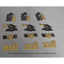 12pcs 2026 Graduation Theme Glitter Cupcake Toppers, 2026 Graduation Diploma Hat Cupcake Toppers, 2026 Graduation Party Cake Decorations, Pink - View 8