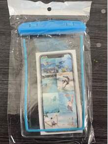 1個多色通用防水手機袋,適用於海灘與旅行,自封式雙重鎖扣設計,高透明清晰外觀並具發光功能,潛水攝影、漂流、衝浪、海灘玩樂手機保護套,輕便便攜耐磨防震,有效保護手機安全與乾燥,隔絕海水、雨水與灰塵,戶外旅行、度假、徒步、露營必備手機配件,相容多款主流機型,男女通用旅行必備,生日禮物、聖誕禮物、情人節禮物 - 防水收納袋 - 查看 16