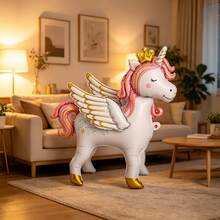 Perfect For Unicorn Theme Party, Birthday Party Decoration, Theme Party Decoration, Photo Props, Atmosphere Decoration, Carnival Party Arrangement - Multicolor - View 3