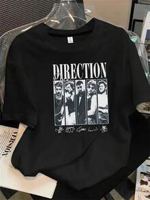 Halloween Graphic T-Shirt - Black - View 1