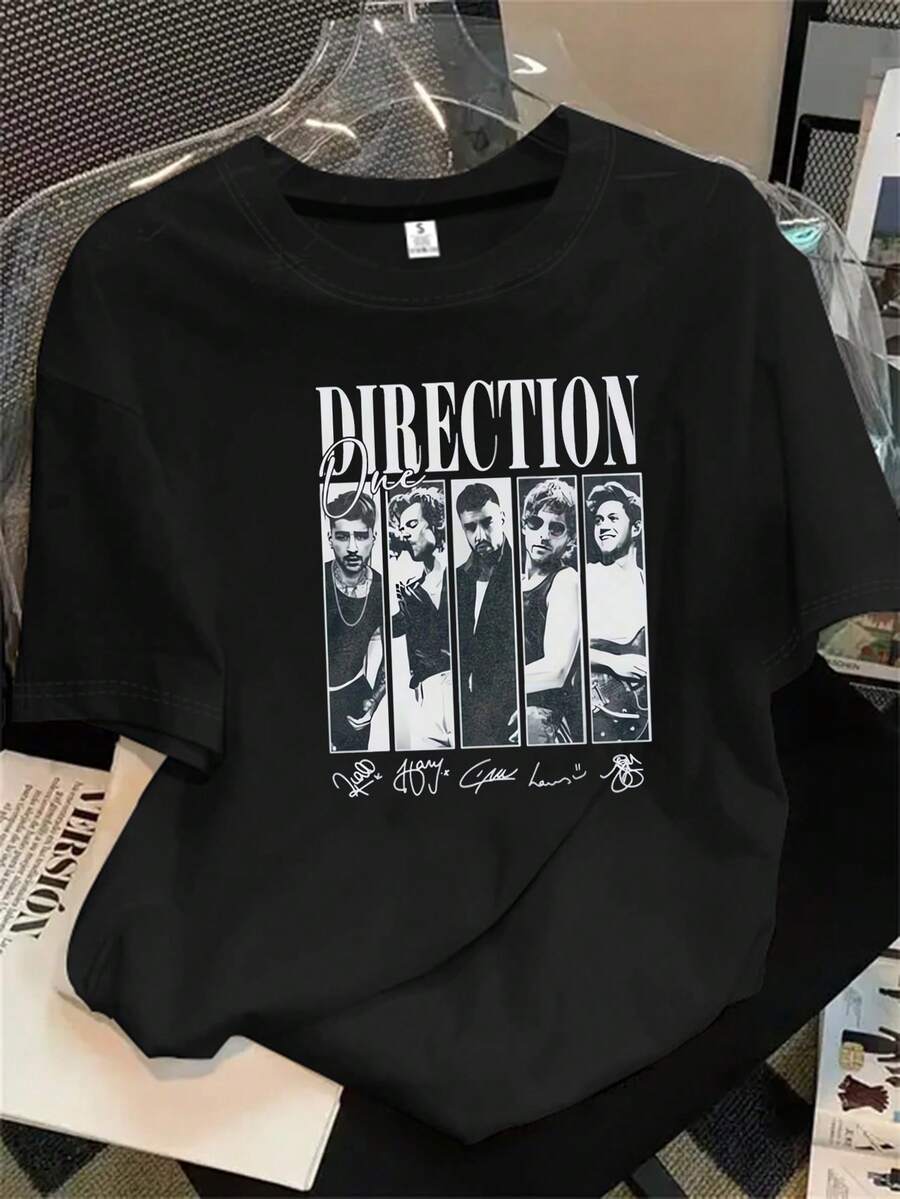 Halloween Graphic T-Shirt - Black - View 1