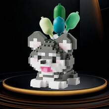 Educational Mini Micro-Particle Balloon Cute Pet Building Blocks Series, ABS Material, Children's Building Blocks, Puzzle Toys, Birthday/Holiday Fashion Gifts. - Multicolor - View 11