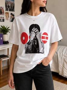 Women T-Shirts - White - View 1
