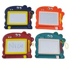 Magnetic Drawing Board For Kids, Cartoon Dinosaur Design, Small Magnetic Doodle Board, Educational Toy, Halloween & Holiday Gift - Multicolor - View 6