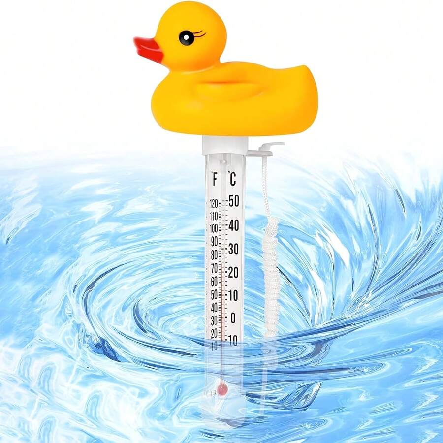 1個卡通漂浮水溫計 可愛鴨子火烈鳥造型 浴缸泳池溫度計 免電池 耐用 內置白色油液 清晰刻度 直觀讀數 防水漂浮設計 操作簡單 家用浴缸洗澡溫度測量工具 熱水浴溫度監控裝置 SPA溫泉泳池專用溫度測量配件 花園魚池水族箱水溫測量儀 可愛3D設計 - A - 查看 1