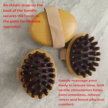Brush Universal Body Massager, Abdominal & Leg Massage, Weight Loss Exercise Equipment, Fat Burning Tool - Camel - View 6