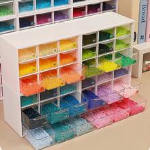 9-Grid DIY Storage Box And Organizer, Drawer-Style Storage Box, See-Through Bead DIY Decoration Box, Bead Accessories Storage Box, Desktop Storage Box, Jewelry And Handicrafts, Durable Organizing Solution, Perfect Small Gift, Jewelry Box - Storage Box - View 7