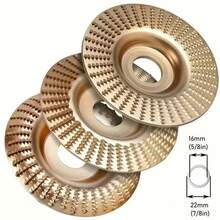 1pc High Carbon Steel Woodworking Carving Disc - Multi-Function Grinding & Shaping Wheel With Precision Edge, Suitable For Professional And DIY Woodworking, Compatible With Angle Grinder - Ideal For Carving, Smoothing, Deburring - Durable Structure For Hard And Soft Woods, Professional-Grade Tool, High-Performance Tool, Crafters Specialty - Multicolor - View 10