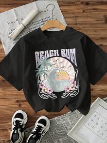 Kvinnor T-shirts - Svart - Visa 1