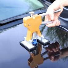 Professional Car Paint Free Dent Repair Kit, Including Gold Dent Repair Puller, Equipped With 10 Dent Puller Blades, Suitable For Repairing Car Body Dents Caused By Hail And Other Metal Surfaces. - A - View 4