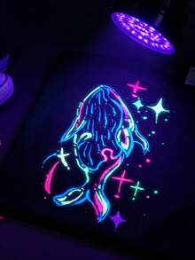 FLYSEA Ultra Bright 8/10/12/16 Colors Fluorescent Glow Black Light Tattoo Pen (Only LUMINOUS Label Is Fluorescent, Glows Under UV Light), Washable Tattoo Pen, Washable Metal Tattoo Marker, Body & Face Painting, Multi-Purpose - Perfect For Birthday Parties, Halloween Costumes, Body Art Tattoos, Clown Makeup, Cosplay - Sets - View 12