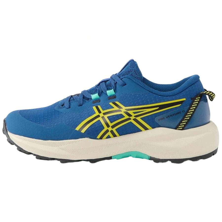 Asics أحذية جري للأطفال - الأزرق - مشاهدة 1