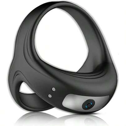 Vibrating Cock Ring Silicone Penis Rings Mutiple Vibration Modes For Erection Enhancement  Male Adult Cockring Sex Toys For Men Couples