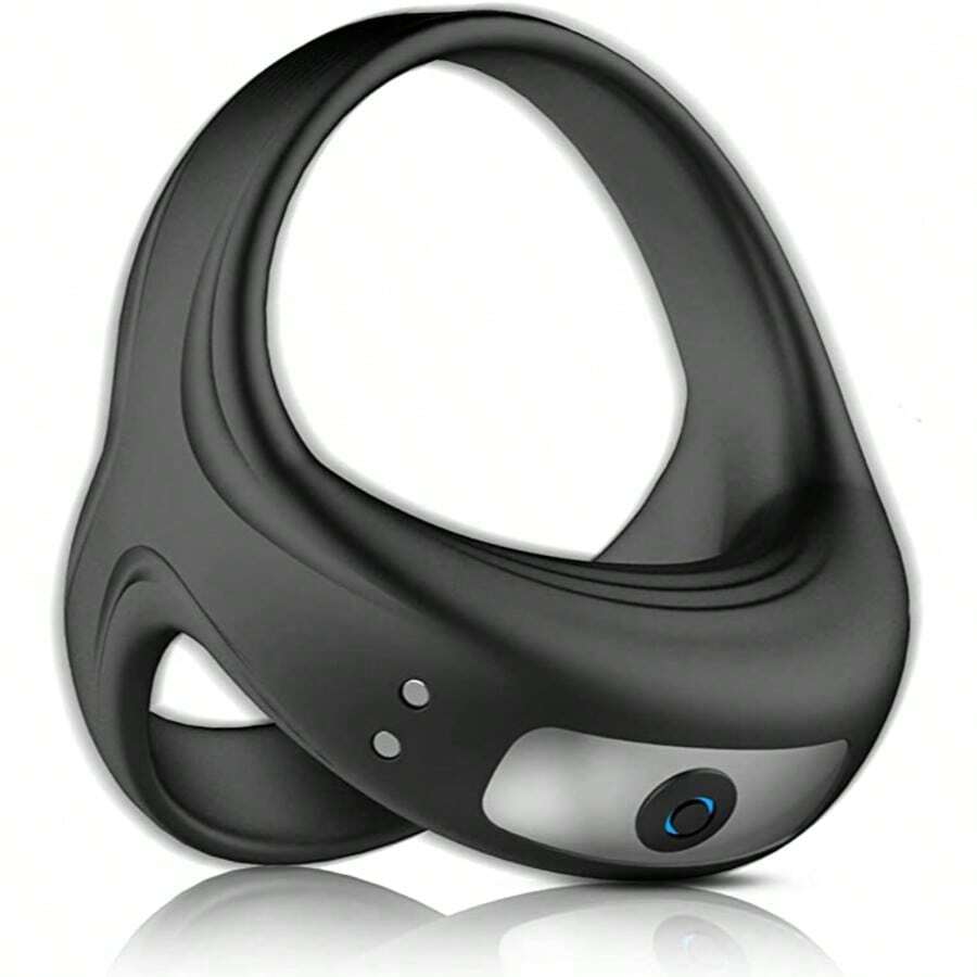 Vibrating Cock Ring Silicone Penis Rings Mutiple Vibration Modes For Erection Enhancement  Male Adult Cockring Sex Toys For Men Couples - one-size - View 1