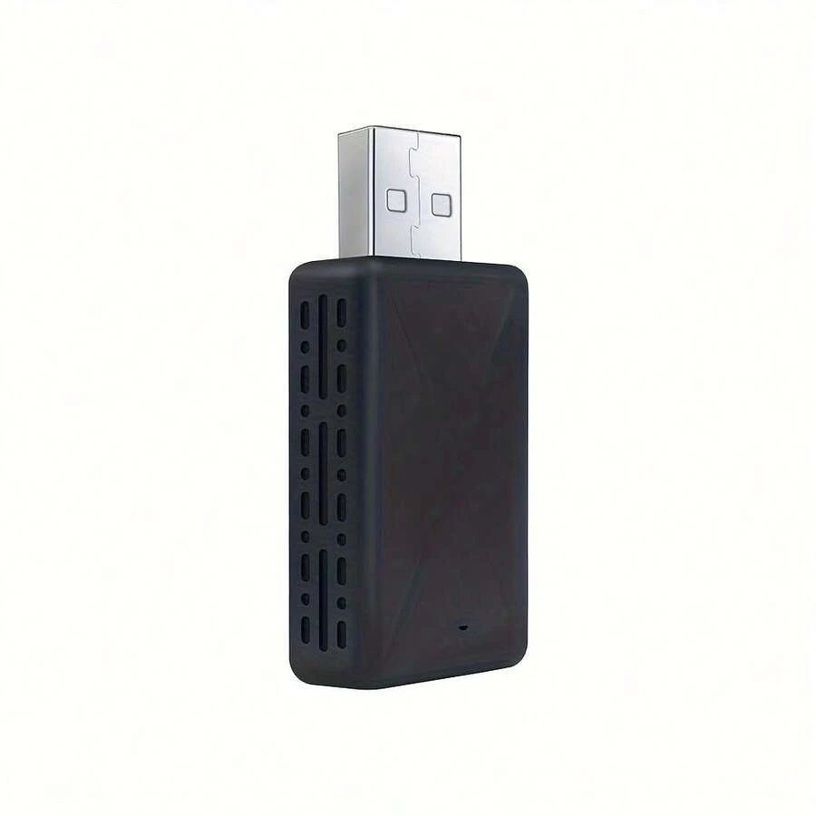 Wireless Car Play USB WiFi Dongle For IPhone And Android Plug And Play Wired To Wireless Adapter - Black - View 1