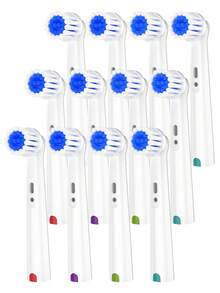 4/12/20 Count Compatible With OralB Electric Toothbrush Replacement Soft Bristles Brush Heads, Toothbrush Head Refills Compatible With Oralb Pro Series Electric Toothbrushes, For Sensitive Care - View 18