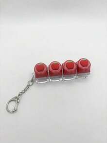 Cat Paw Keycap Keychain, Cute Couple Key Ring, Creative Men's Keychain, Holiday Gift & Bag Charm - Color - View 1