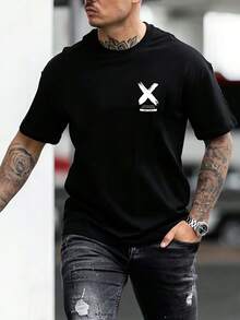 Camisetas de hombre - Negro - Ver 2