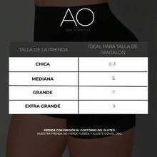 Short LEVANTA GLÚTEO aumenta hasta 3 tallasás panty interior - Negro - Ver 8