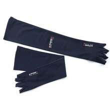 1 Pair Protective Arm Sleeves, Suitable For Daily Wear, Lightweight Breathable Elastic, Applicable For Daily Use, Sports, Cycling, Running, Summer Outdoor, UV Protection Beach Essential - Ice Silk Sleeves - View 5