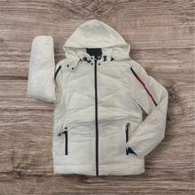 High-Quality Thick Lined Men's Cold-Weather Jacket - 白色 - 查看 5