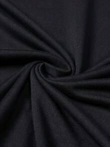 Camiseta estampada para hombre 100% algodón 210G - Negro - Ver 4