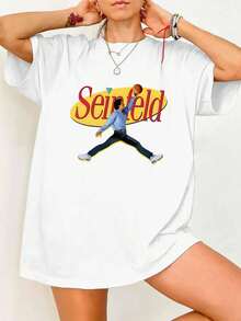 Parody Funny Meme T-Shirt - White - View 1