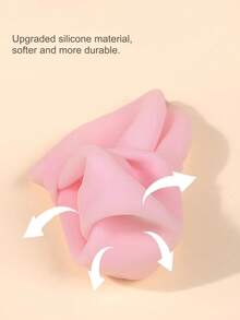 1 Pair Silicone Moisturizing Foot Socks, Effectively Care For Feet, Prevent Cracked Heels, Remove Dead Skin, Elastic Foot Socks, All-Day Moisture Locking, Prevent Dryness, Odorless, Easy To Wear And Take Off, Soft And Comfortable Material, Daily Use - Multicolor - View 4