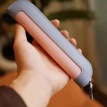 1pc, Compact Portable Pencil Case, Palm-Sized Portable Storage Protective Sleeve - Multicolor - View 1