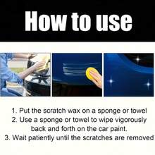Professional Car Scratch Repair Wax, Interior And Exterior Plastic Repair And Gloss Enhancer, Tire Protection And Yellowing Repair Agent - A - View 6
