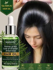 SUMVX Usman Herbal 雪松髮油，含天然植物萃取，深層清潔，易沖洗泡沫，快速去除雜質與油脂，適合所有人使用 - 30mL/1.014FL.OZ - 查看 1