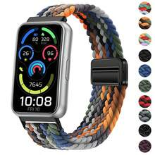 1條編織尼龍錶帶 磁吸扣設計 適用於 Band 11 11 Pro 可調節舒適腕帶 - Band 11/11 Pro - 查看 2