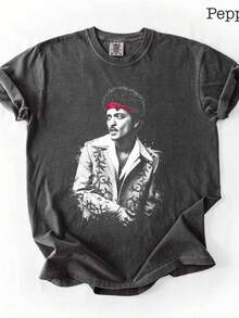 2026 Halftime Show Shirt, Vintage  Tee, Retro 90s  Concert T-Shirt, Fan Gift, Unisex Graphic Tee - Black - View 1