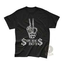 Suicide Boys Exclusive T-Shirt - Unisex Rap Music Merch - Hip Hop Apparel Gift - Scrim Tee - Ruby Da Cherry Poster - màu đen - Xem 1