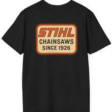Retro Stihl Shirt - Black - View 1