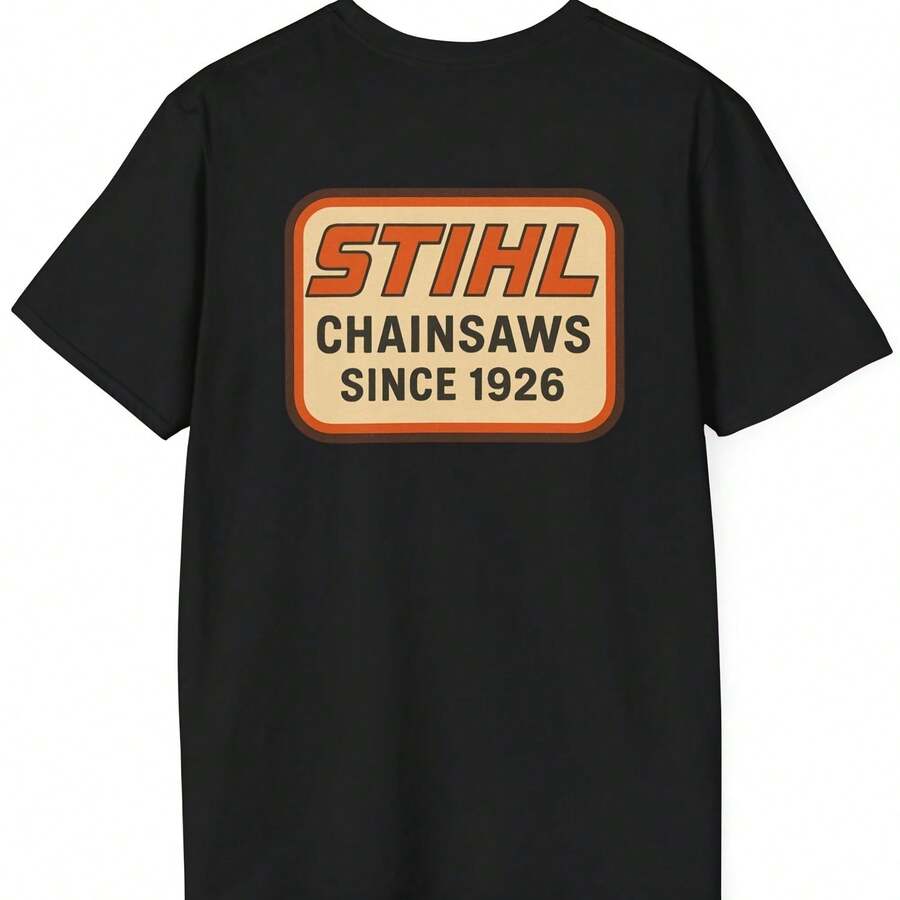 Retro Stihl Shirt - Black - View 1