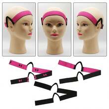 Double-Sided Velvet Ear-Protective Painless Wig Fixing Band C-Shaped, With Ear Holes Comfortable Soft Painless Fixing Band Tool, No-Ear Fit Hairband Accessory - View 4