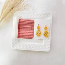 Set Rol Tanah Liat Bertekstur - Rol Embossing Plastik dengan Pola Garis, Anyaman & Berlian, Cocok untuk Tanah Liat Polimer, Keramik, Gerabah, Patung, Pembuatan Perhiasan | Alat Tekstur Tanah Liat DIY untuk Anting, Liontin & Kerajinan Tangan - Seri Roller - View 2