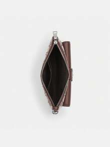 Coach Ashton 20 RFID Blocking Wristlet Wallet Crossbody Clutch with Removable Strap for Women - 棕色 - 查看 3