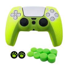 Compatible With 5, Controller Game Protective Cover, Anti-Slip Dot Design, Anti-Slip, Anti-Sweat, Anti-Scratch, Anti-Dust, Enhanced Gaming Grip - View 19