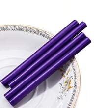 10pcs/Pack Sealing Wax Sticks, 9.8*0.7cm Mixed Color Wax Glue Sticks, Suitable For Sealing Wax Stamps, Mini Wax Guns, Thanksgiving Cards, Party Or Wedding Invitations, Christmas Packaging Or Wine Packaging - A - View 27