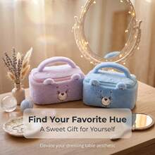 Care Bears Plush Makeup Bag With Handle, Portable Travel Toiletry Organizer Bag For Girls, Gift - Multicolor - View 3