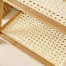 2-stöckiger Küchen-Organizer Aus Bambus Im Rattan-Look, Dekorativer Gewürzständer & Aufbewahrungsregal Für Kaffeekapseln, Tee & Tassen (Holz 27x18x29 Cm) – Ideal Für Arbeitsplatte, Vorratsschrank & Kochbereich, Natürliche Küchendeko Für Mehr Ordnung & Stil - A - Übersicht 5