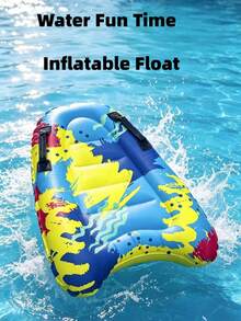 5 styles, accessoire de plage essentiel, planche de surf gonflable avec poignée, planche de surf flottante de plage, légère et portable, sports nautiques, planche de surf gonflable de piscine, planche de natation pour vagues moyennes d'été pour adultes - multicolore - Voir 3