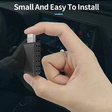 Wireless Car Play USB WiFi Dongle For IPhone And Android Plug And Play Wired To Wireless Adapter - Black - View 2