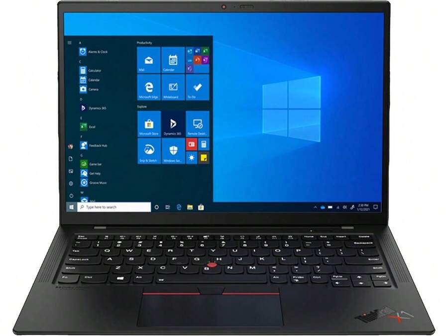 Refurbished - Lenovo ThinkPad X1 Carbon Gen 9 Laptop Intel Core I7-1185G7 16GB Memory 256GB SSD 14.0" Touchscreen Windows 11 Pro - Xem 1